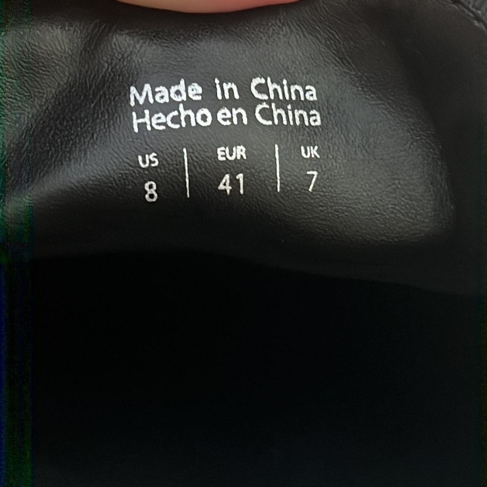 Aldo Black Slip On Loafers - Picture 3 of 4